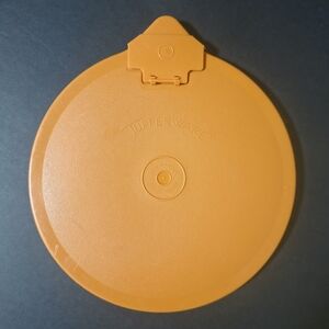 Vtg Tupperware Mix N Store Orange Replacement Lid 697